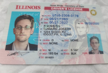 High-Quality Fake Illinois ID Identical AAMVA Polycarbonate with Security Features