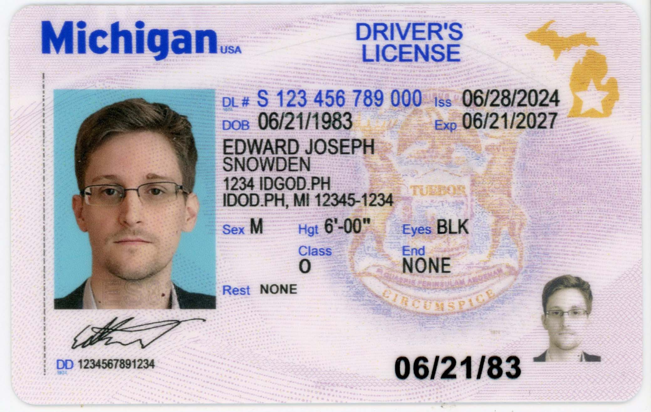 Michigan Fake ID